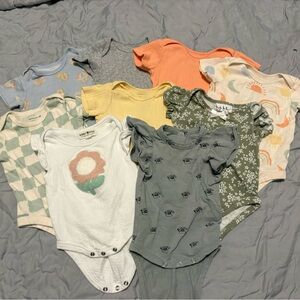 Assorted Baby Onesies Set